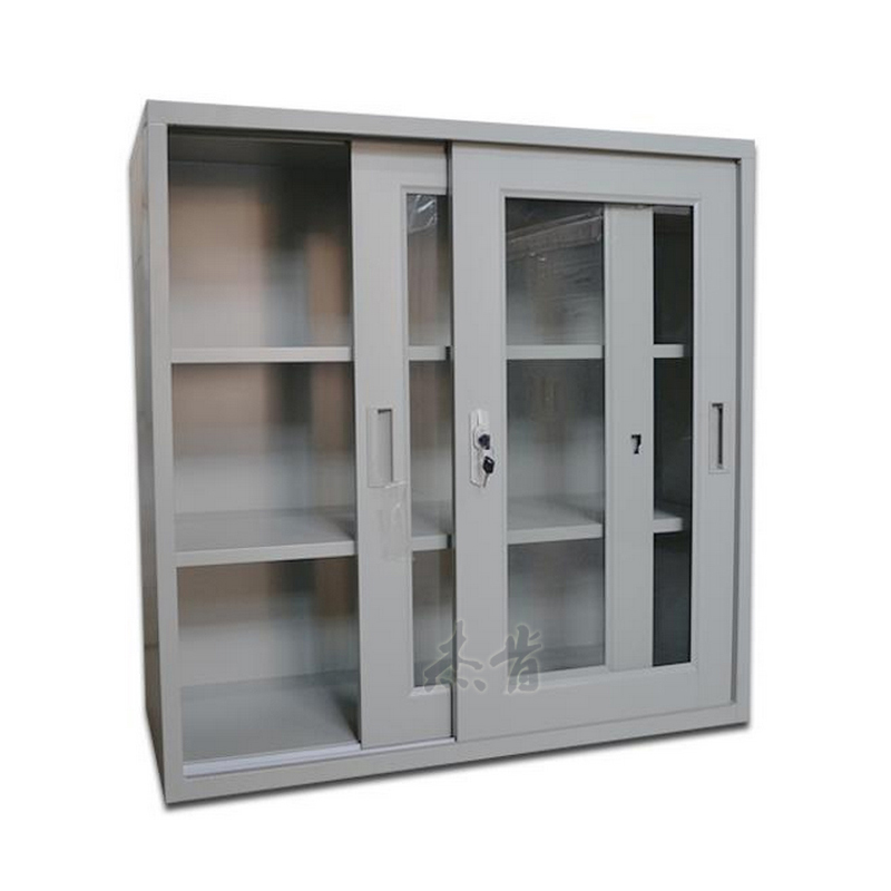 Small glass door cabinet